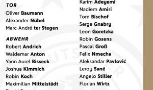 星空体育-将战葡萄牙！德国名单：维尔茨&amp;萨内&amp;格纳布里入选，穆西亚拉缺席