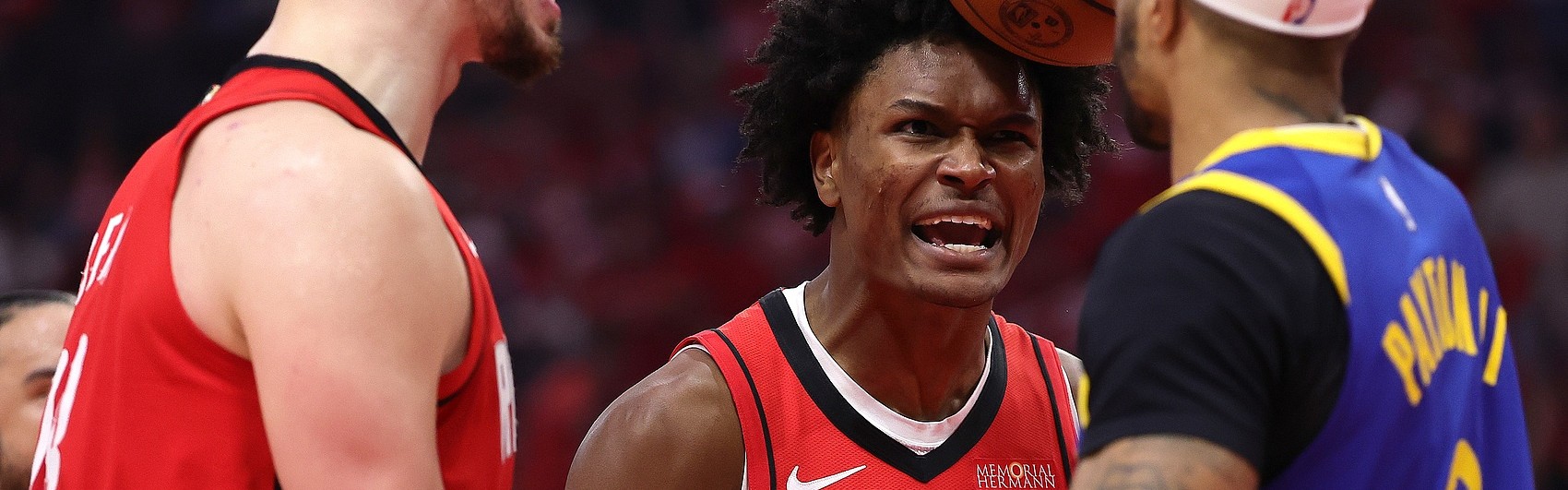 申京：阿门的天赋是上帝给的 有一次眼看他要拿三双结果脚踝扭了